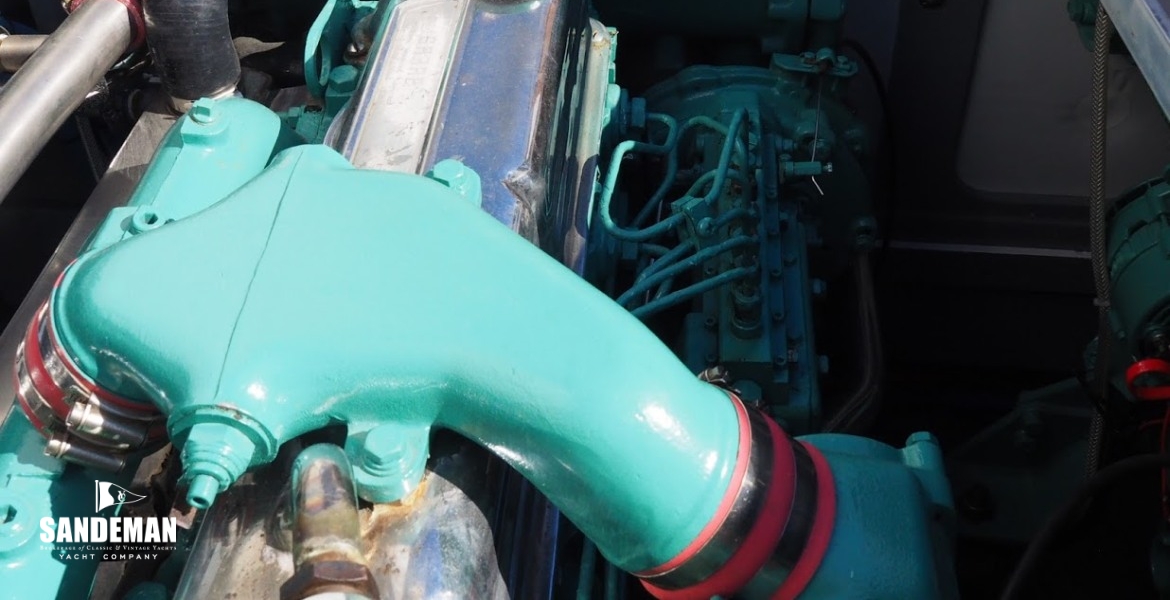 Engine close up