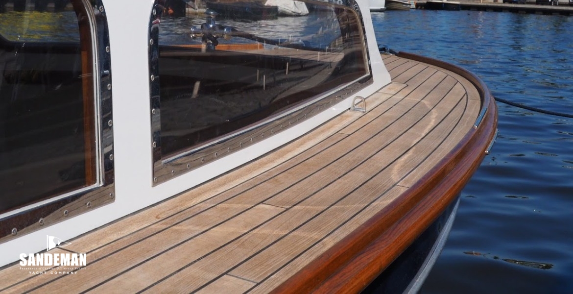 Starboard side deck