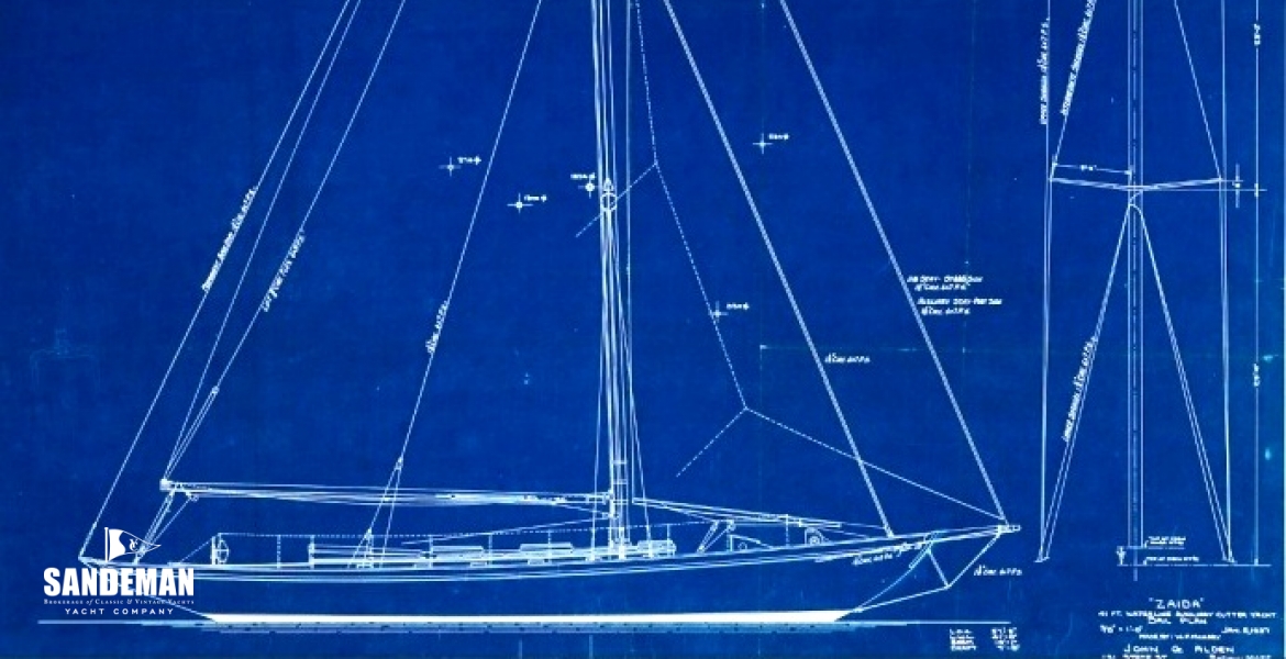ALDEN SAIL PLAN 1937