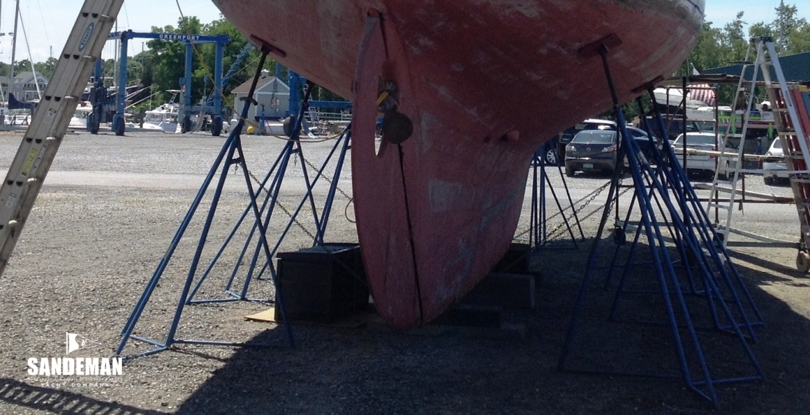 HAULED OUT STERN