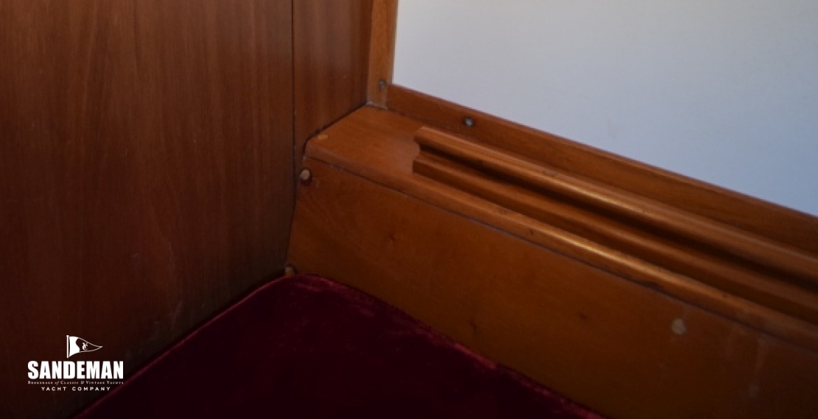 AFT CABIN STBD BERTH DETAIL