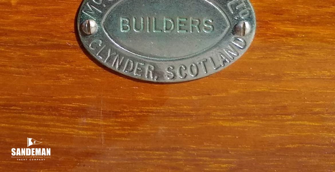 99 BUILDER'S PLATE