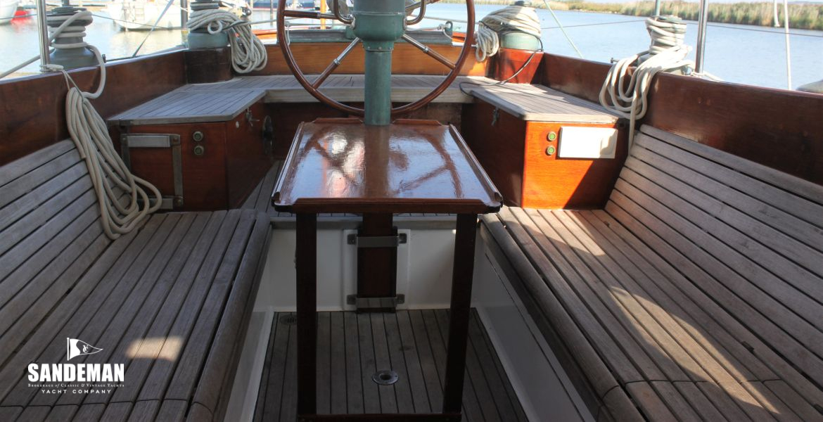 Companionway view to Cockpit 