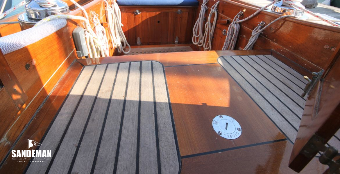 Companionway view to cockpit