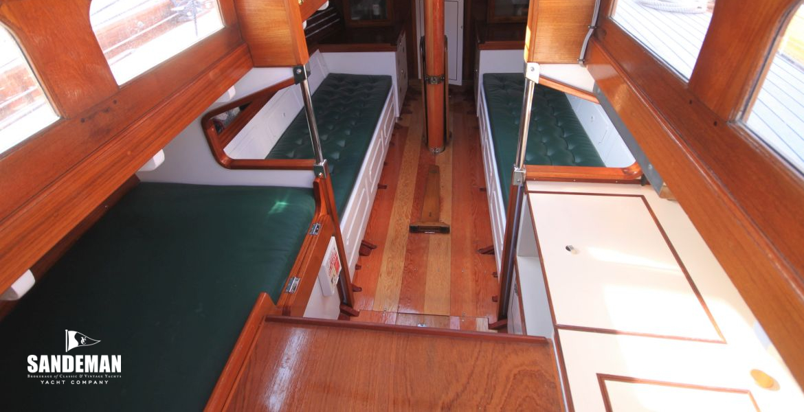 Companionway view to accommodation