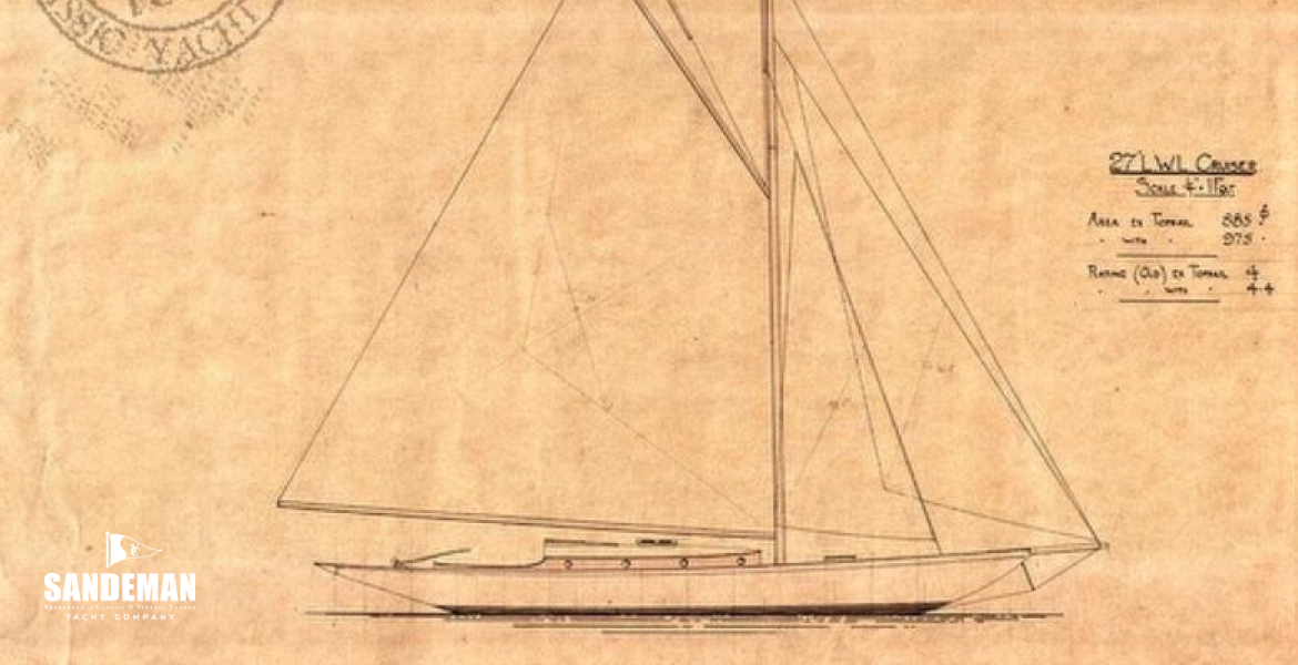 ORIGINAL MYLNE SAIL PLAN