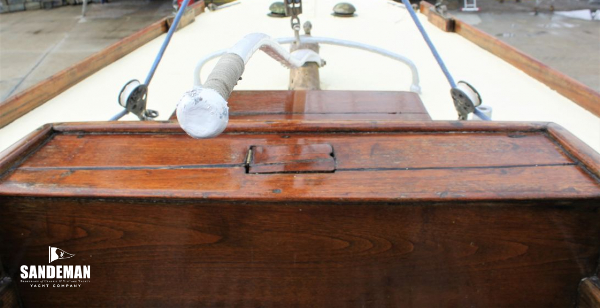 Cockpit view aft