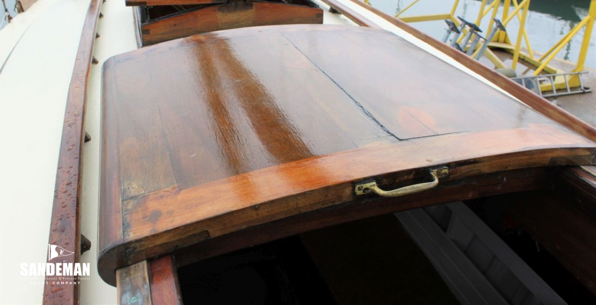 Companionway view fwd