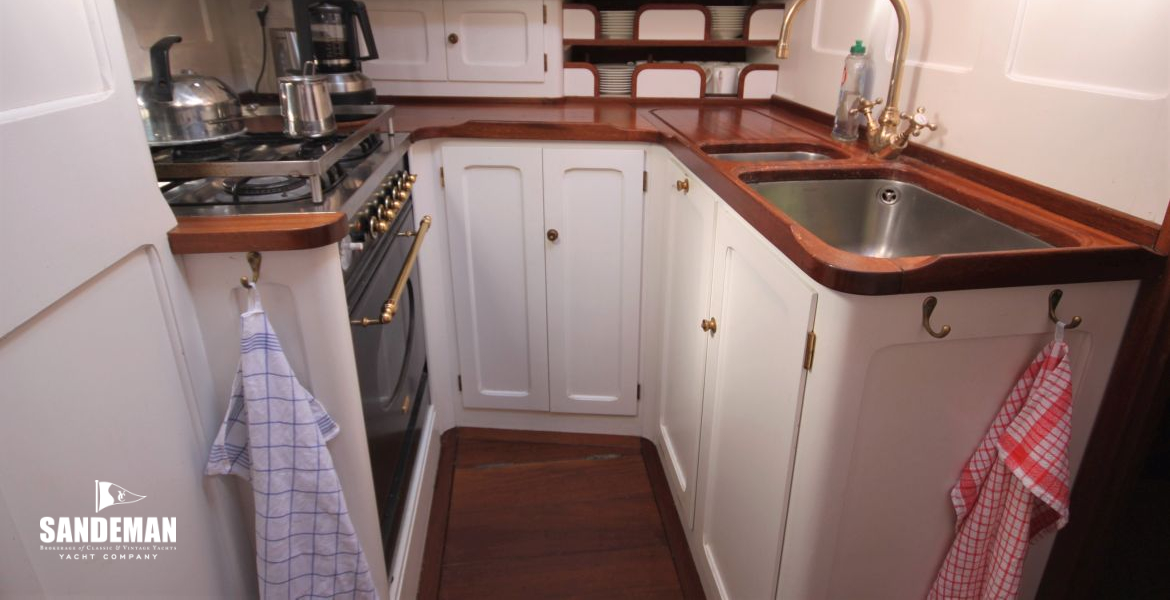 Galley view to port