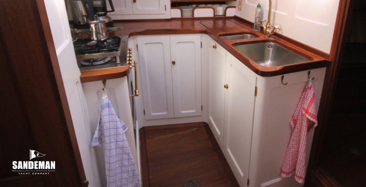 Galley view to port