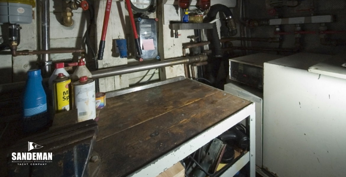 Engine room workbench