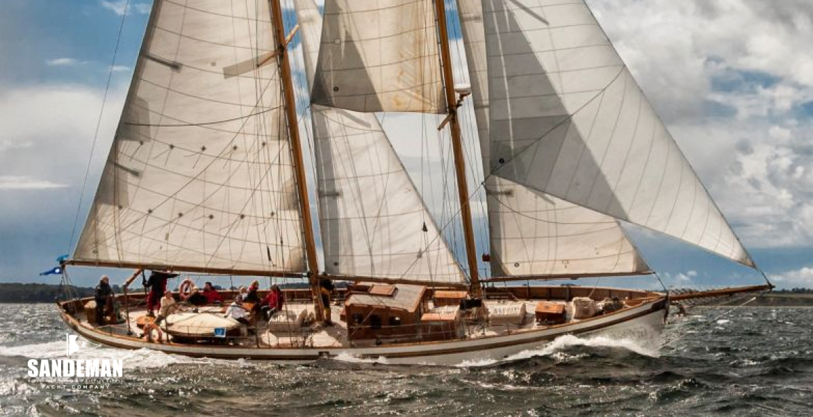 Abeam leeward