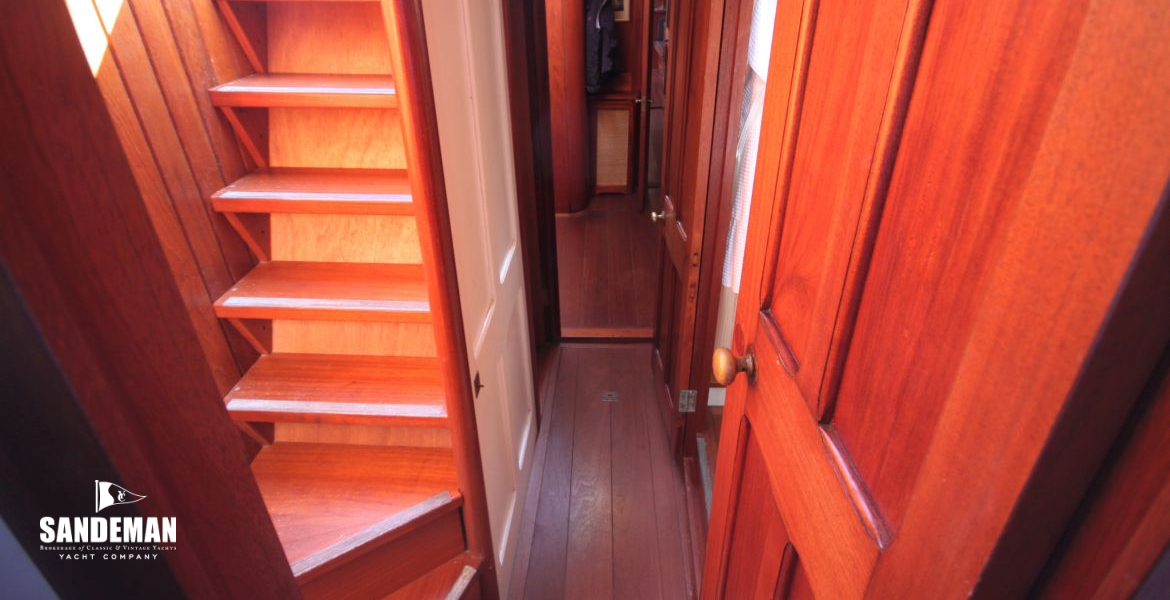 Passage aft view forward