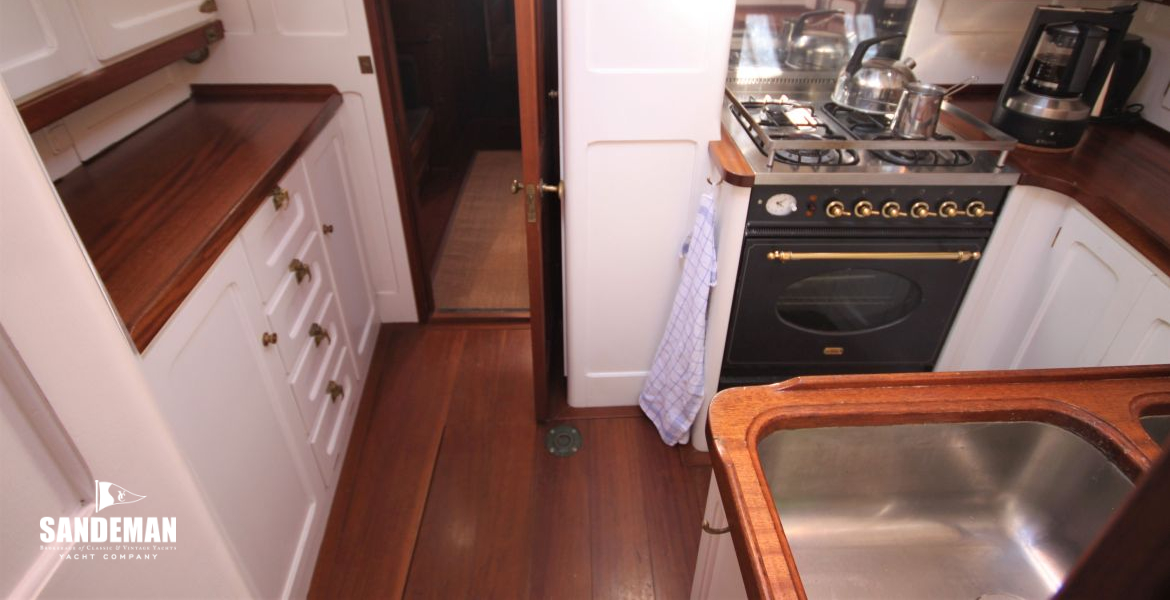 Galley view aft