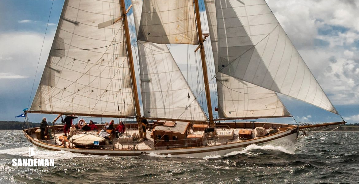 Abeam leeward