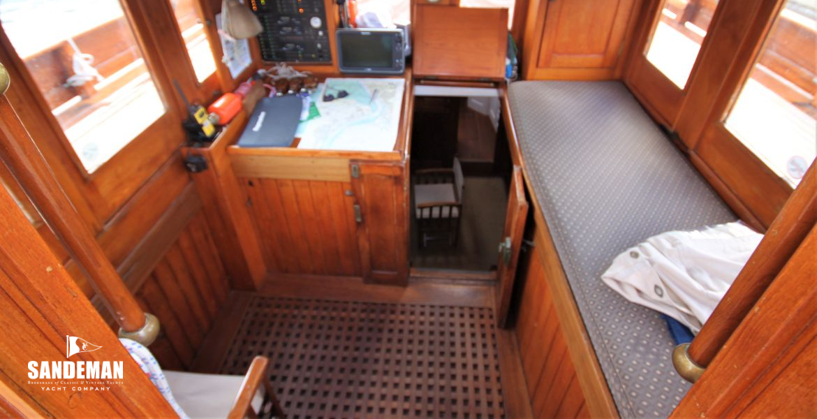 Into deck house