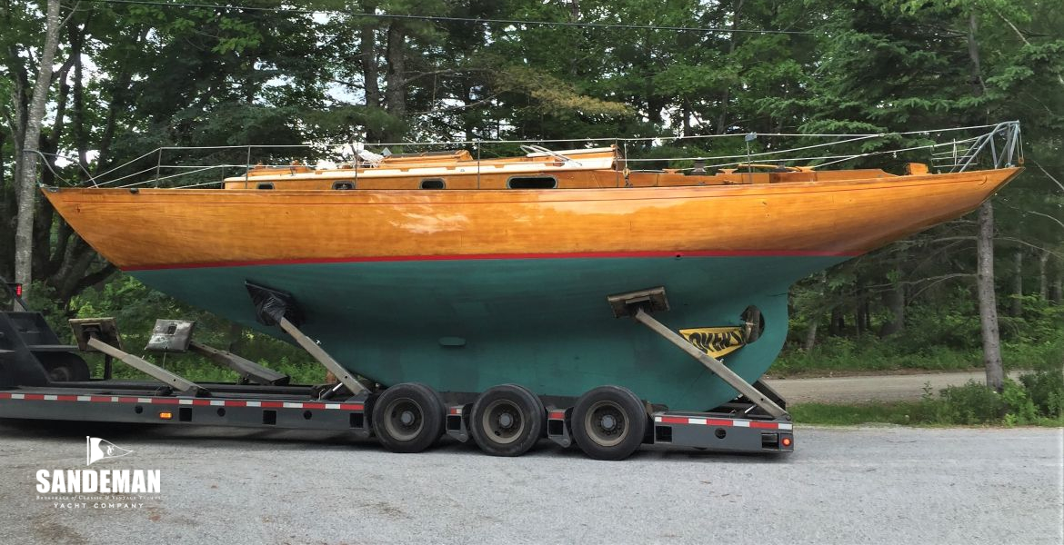 Hauled out