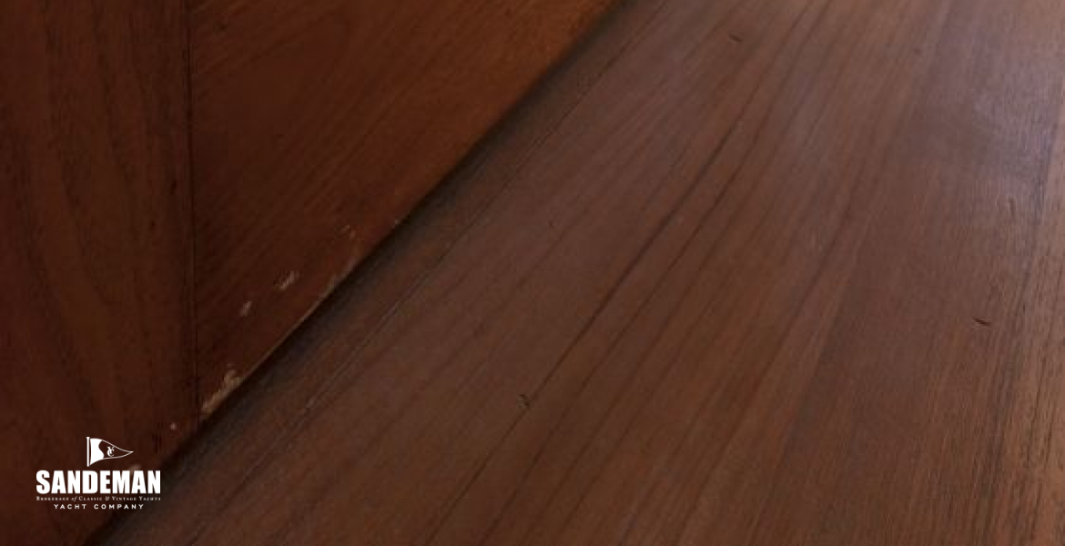 Passage to owner's cabin detail