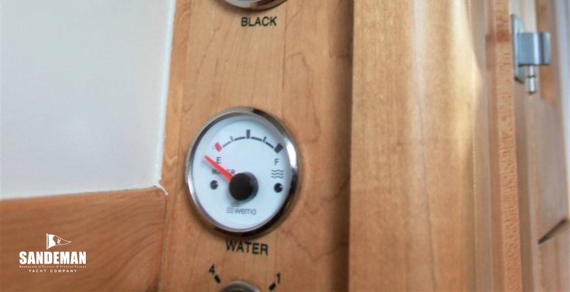 Gauges at nav station