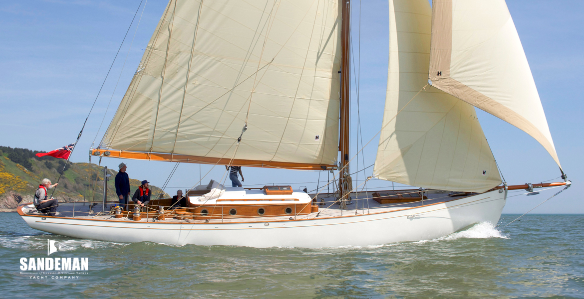 HELENA - Ed Burnett 54ft Bermudan Cutter 2018 [Photo: Nic Compton]