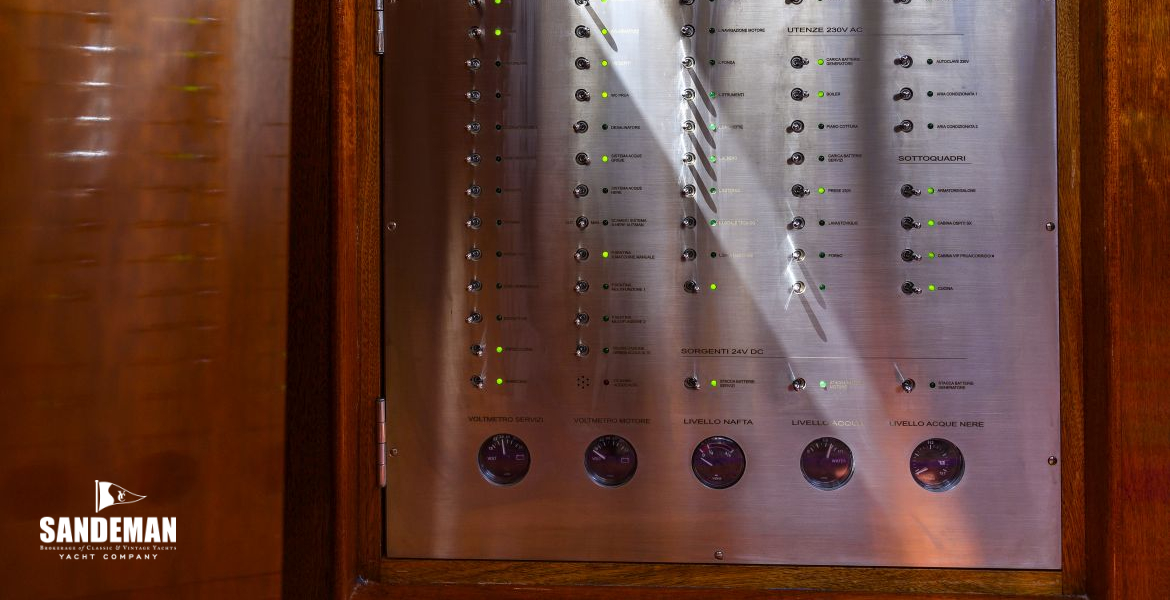SAHIP'S ISOLATOR AN GAUGES PANEL