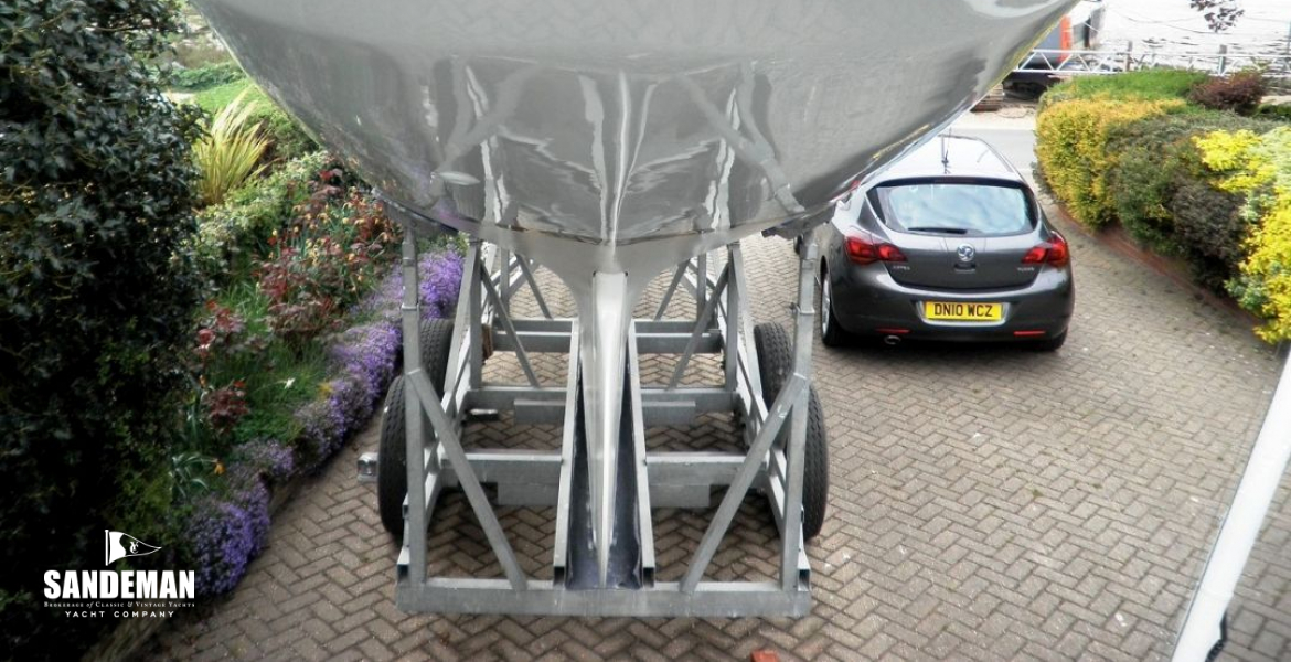 On trailer