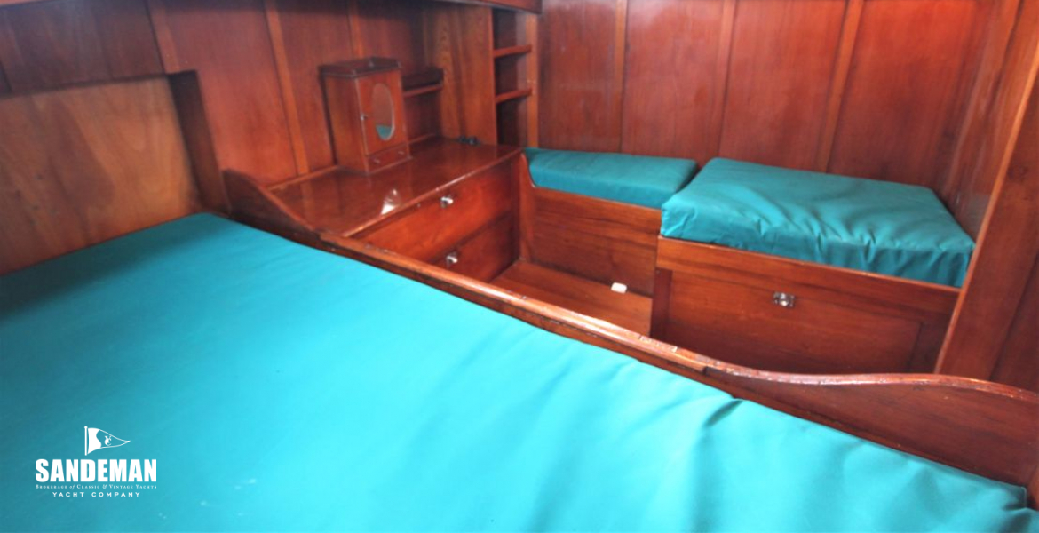 Master cabin view to port