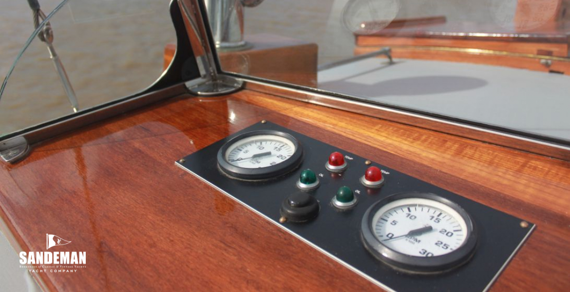 At outside steering position