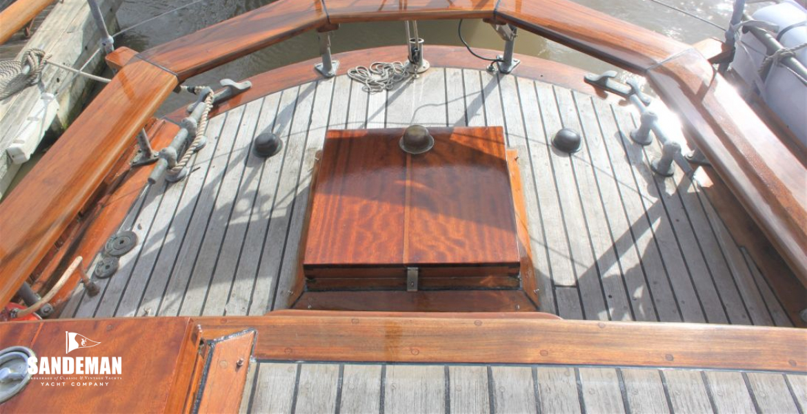 Lower aft deck view aft