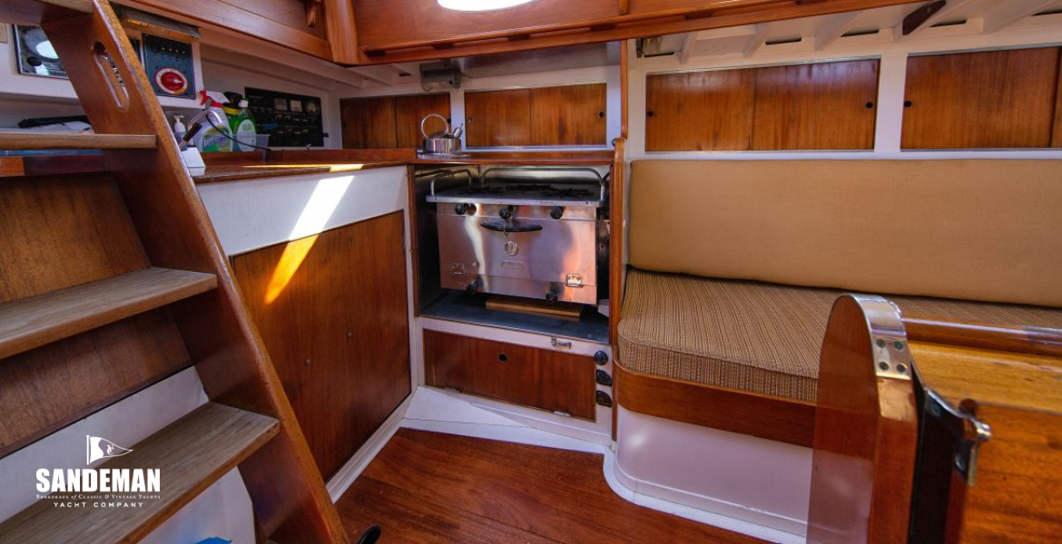 Galley view aft to port