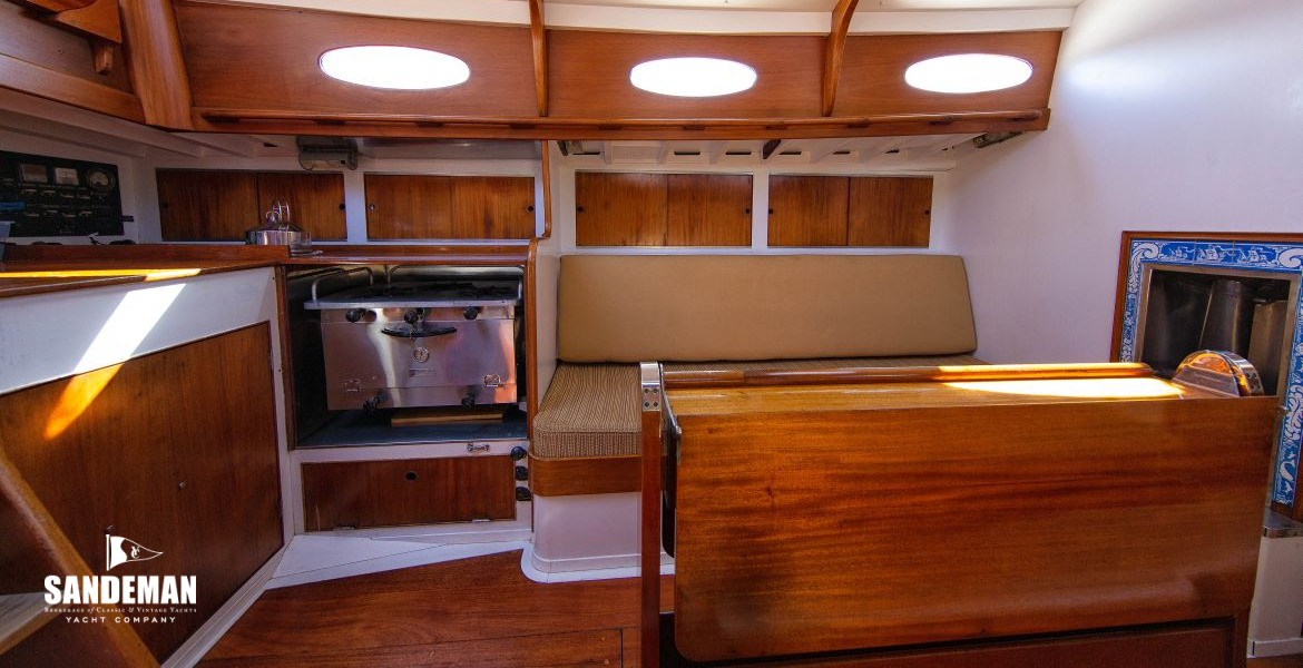 Galley view to port