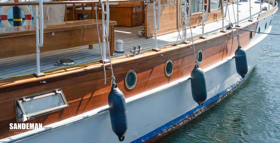 Starboard side deck overview