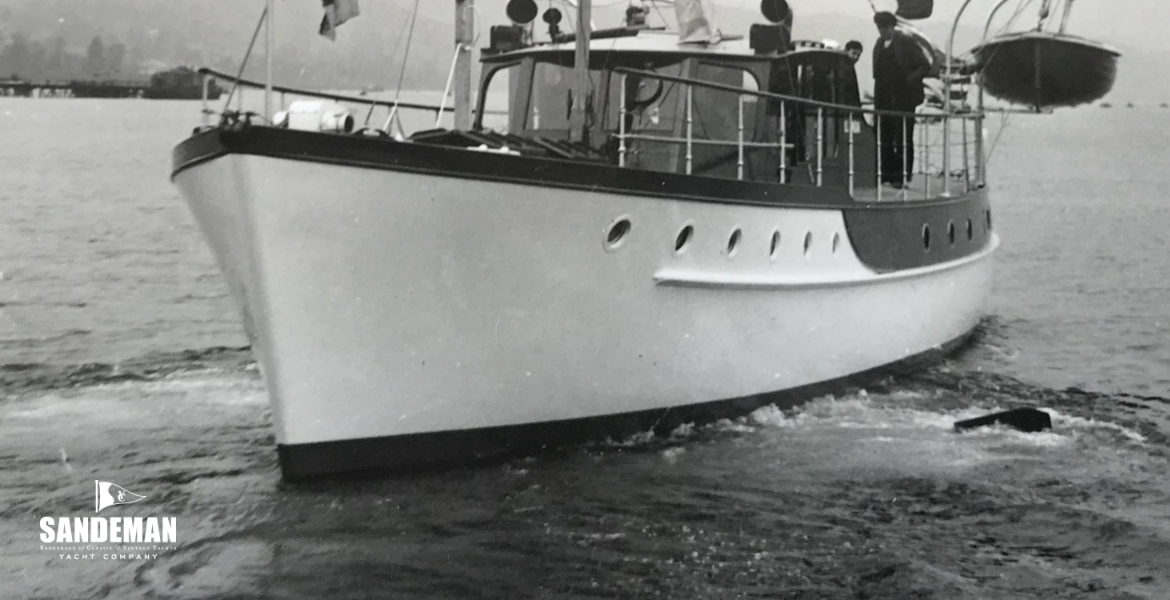 Just after launching, 1951