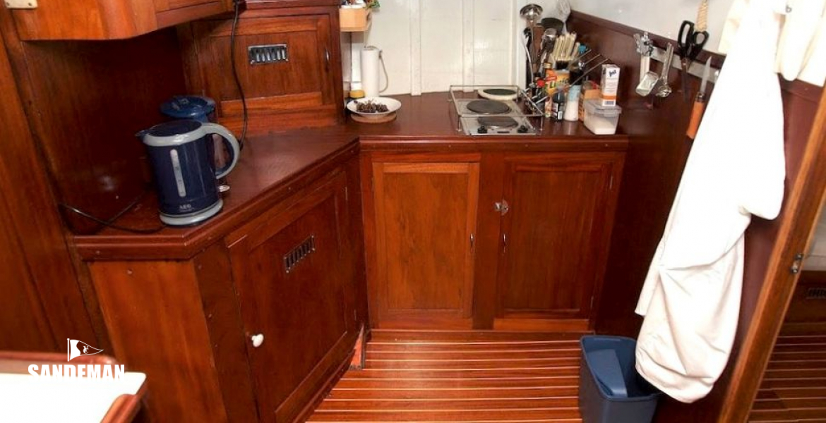 Galley view to Starboard