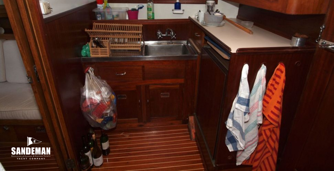 Galley view to port