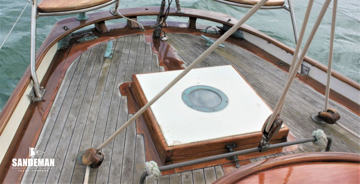 Aft deck view aft