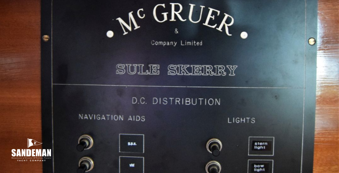 Ship's electrical panel