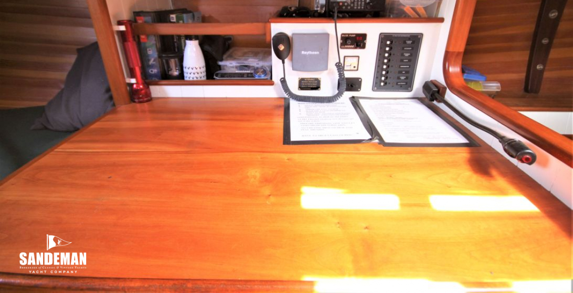 Chart table/ galley worktop