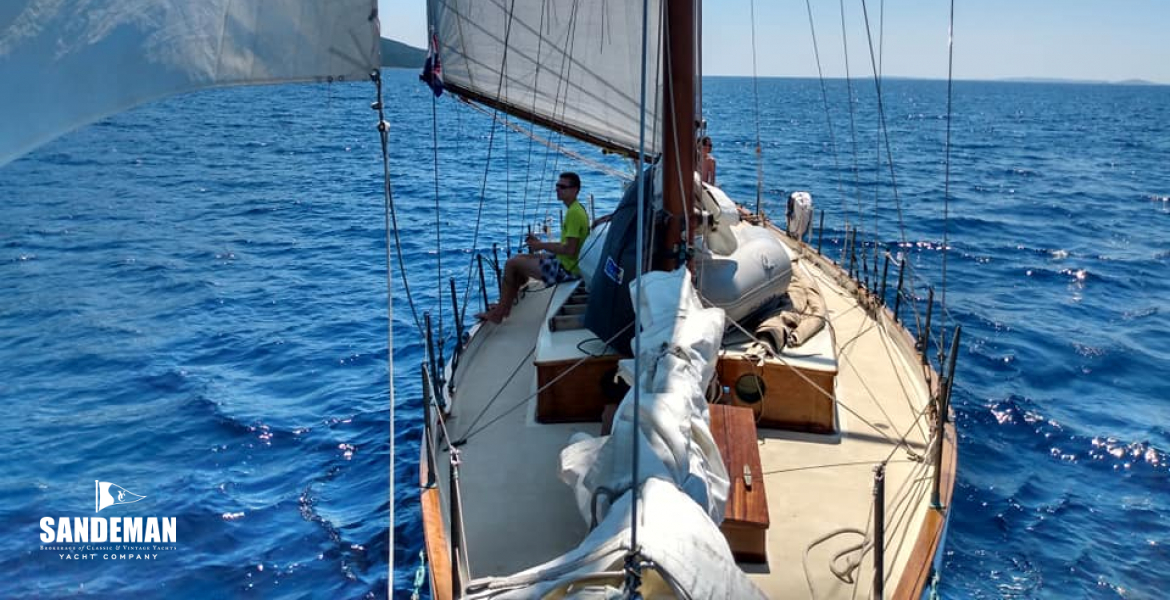 View aft from bowsprit