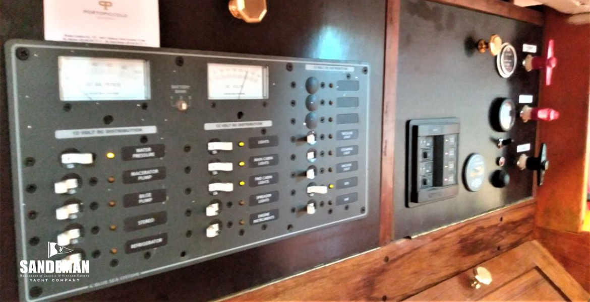 Electrical and engine panels