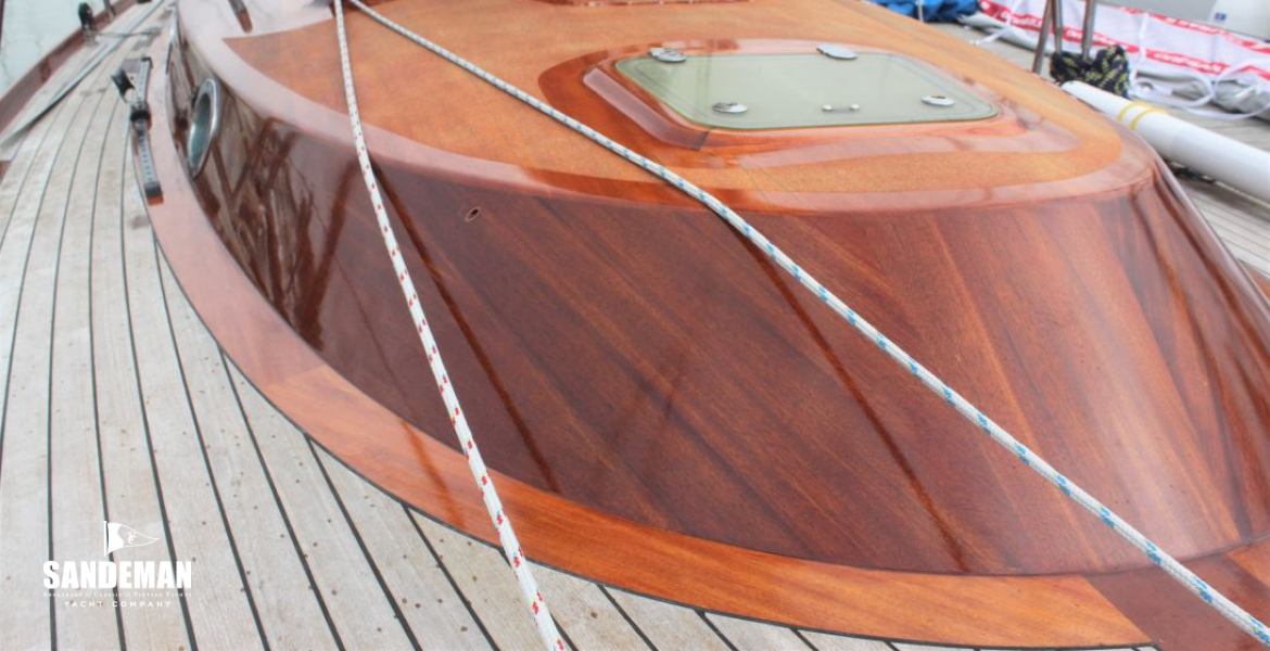 Trunk cabin view aft