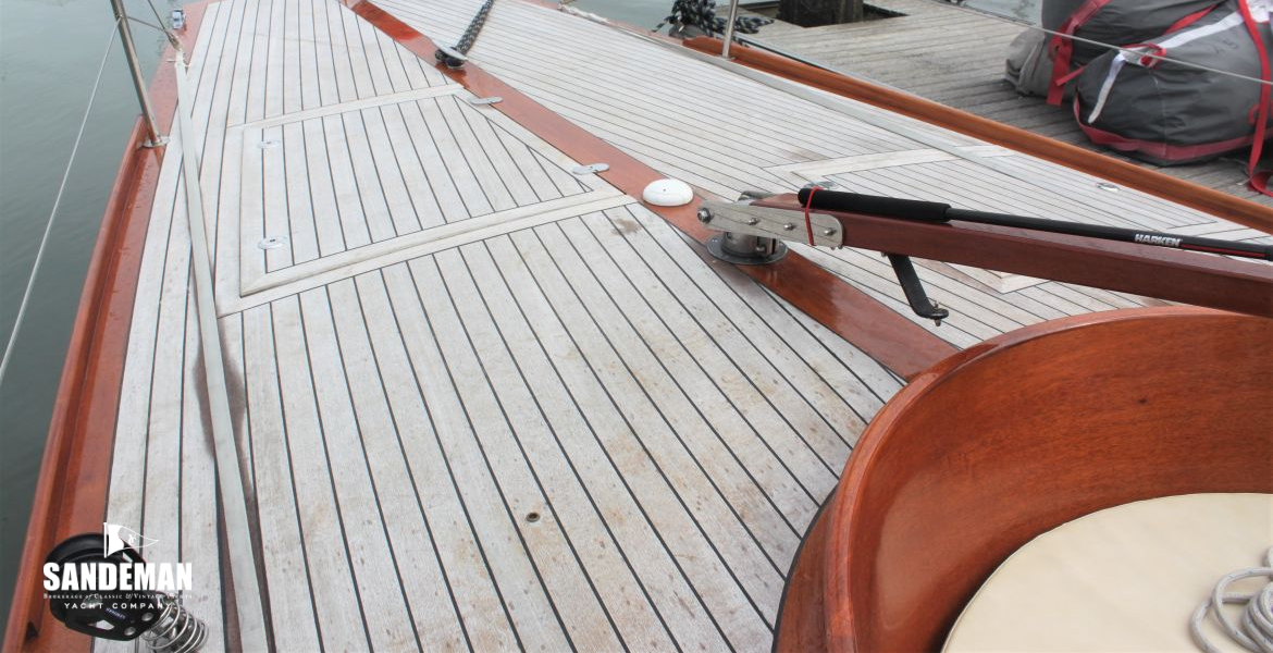 Aft deck view aft