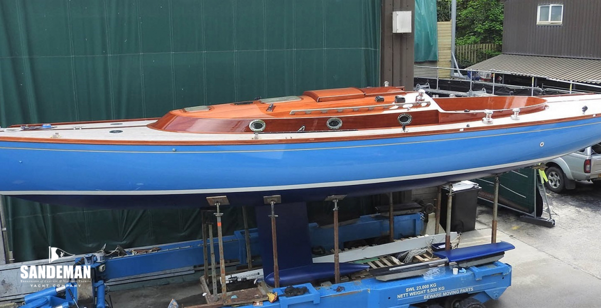 Revarnished [pic: Mylor Yacht Harbour]