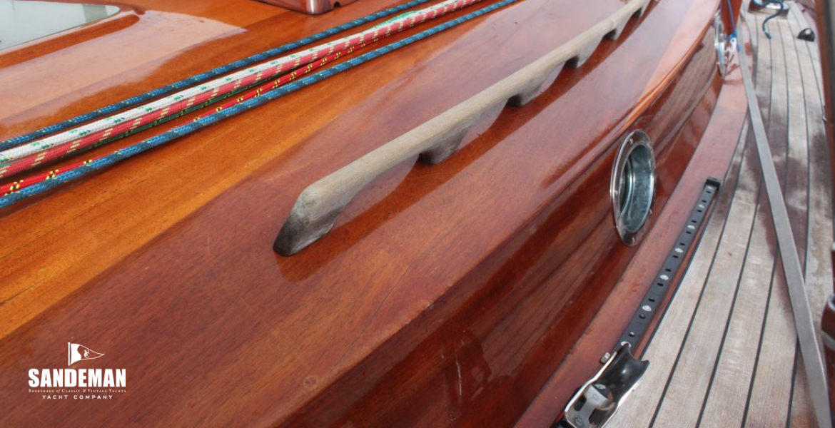 Trunk cabin view port aft