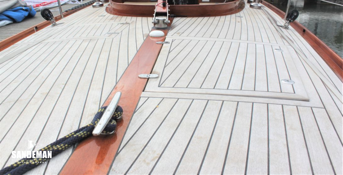 Aft deck view fwd