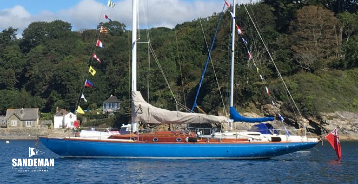 Dressed overall at Durgan, Cornwall