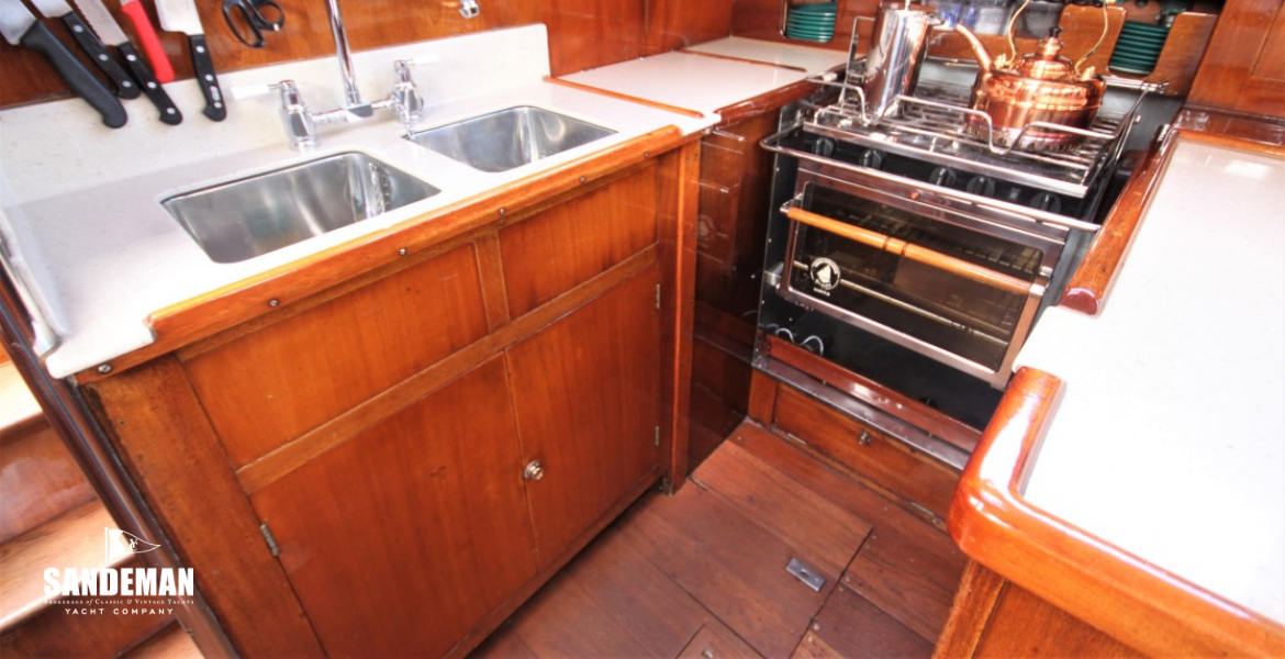 Galley view aft to port