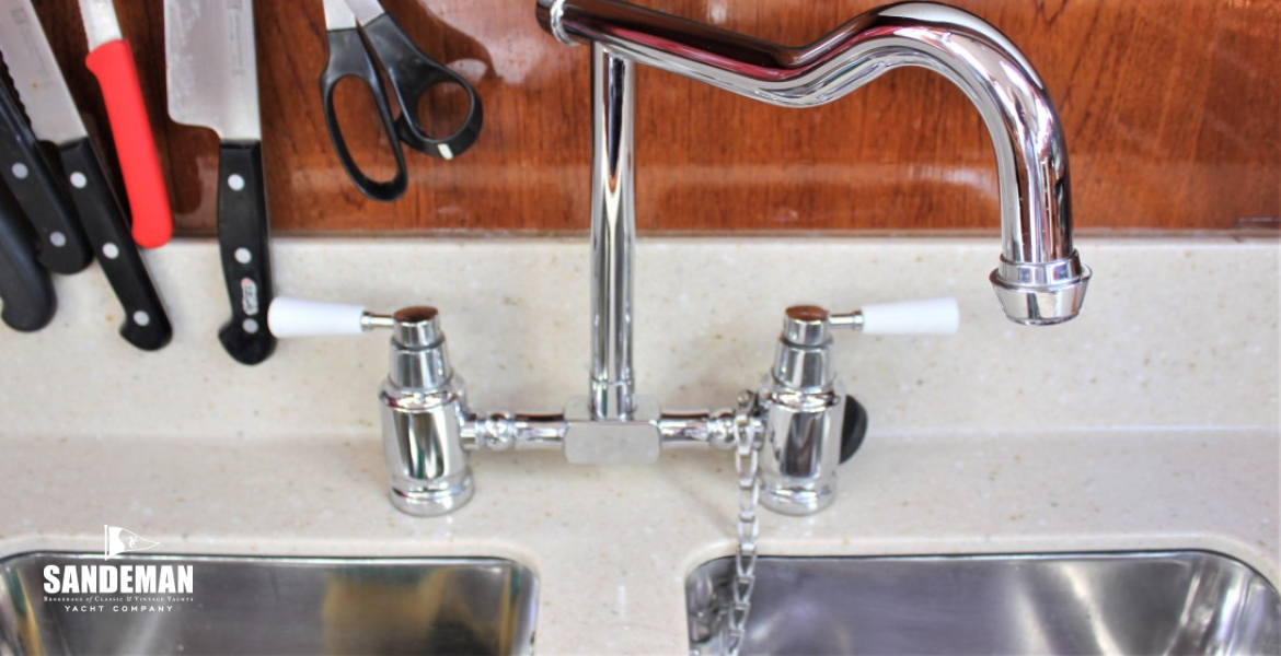 Galley sink details