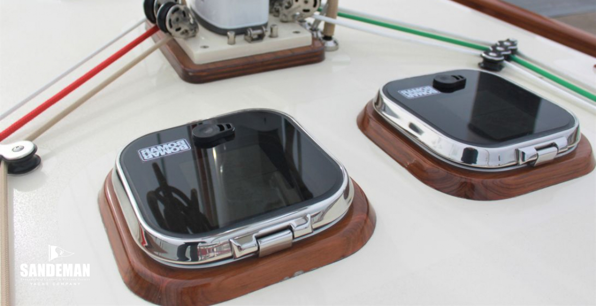 Bomar heads and forecabin hatches