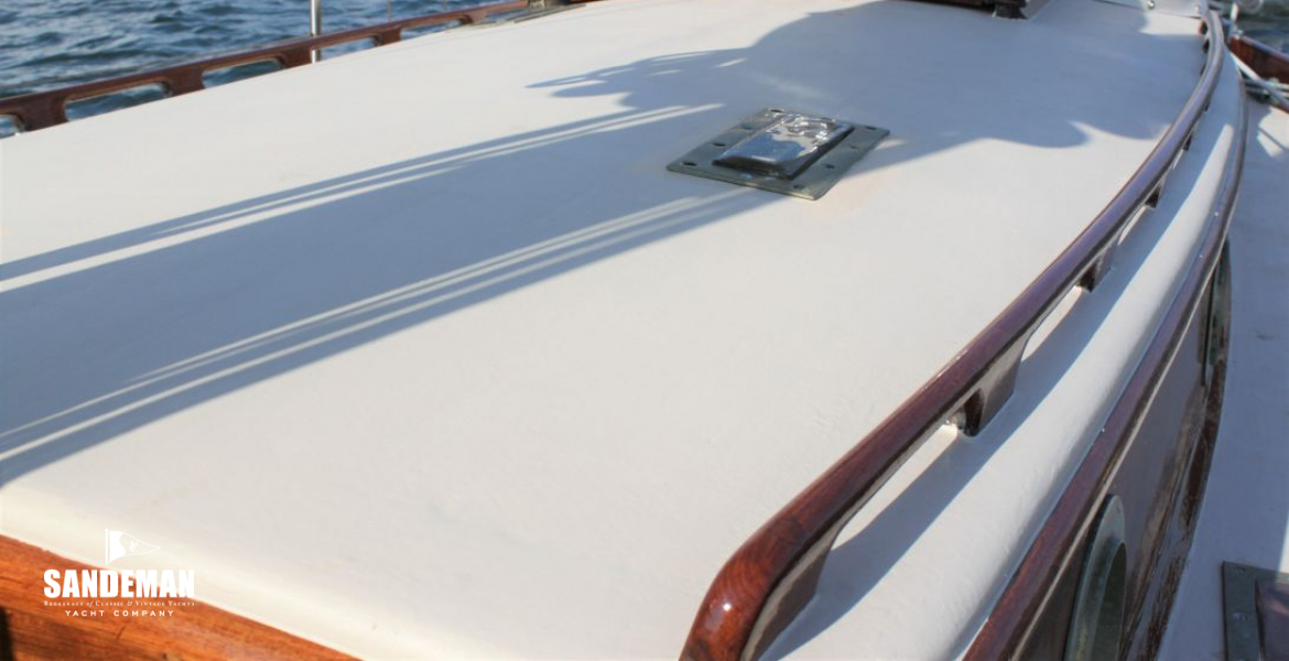 Trunk cabin view aft